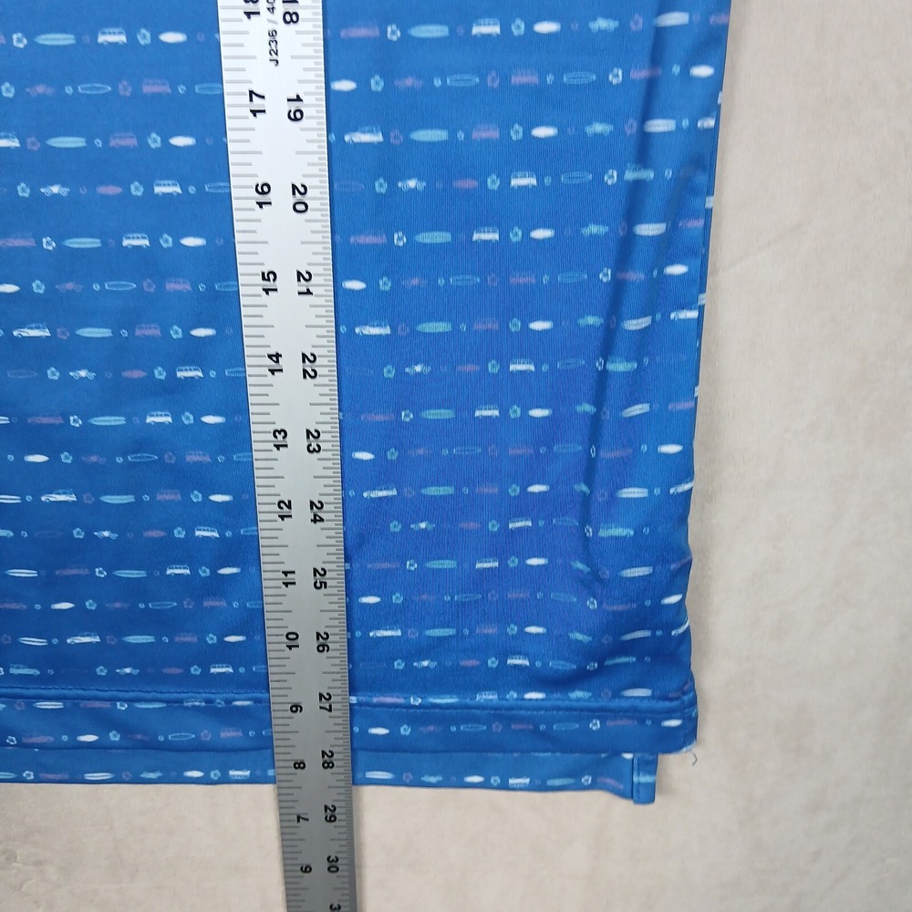 Straight Down Medium Mens Shirt Polo Golf Stretch Performance 22x28 San Lucas - Picture 8 of 13